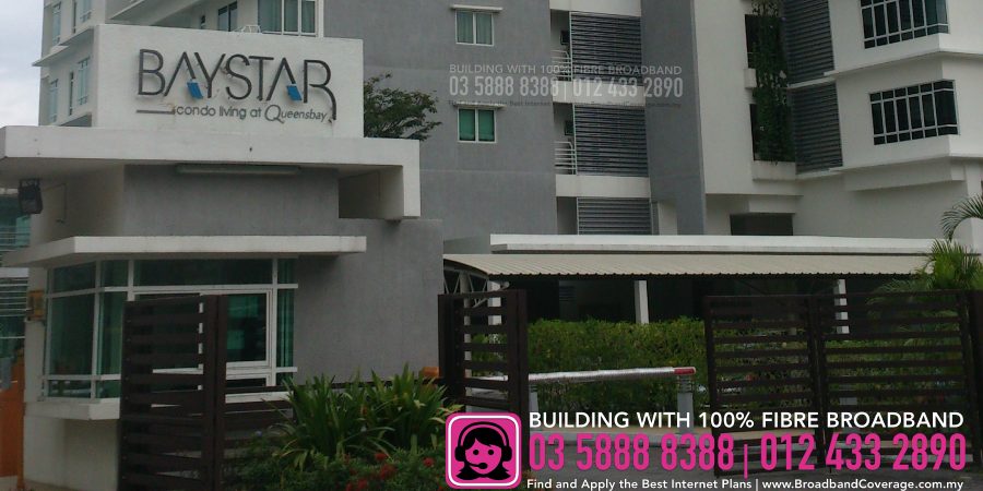 Baystar best broadband BayStar Condominium, TIME, Maxis, Unifi