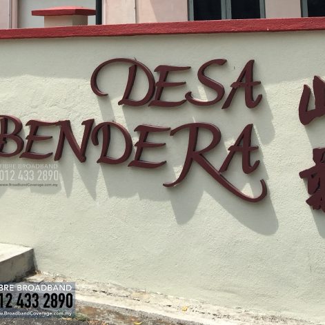 Desa Bendera Apartment, TIME, Maxis, Unifi