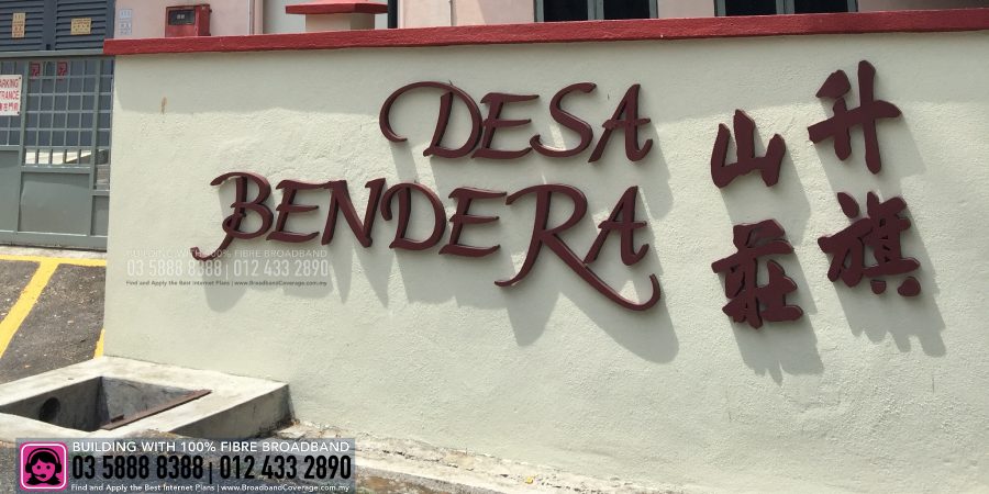 Desa Bendera Apartment, TIME, Maxis, Unifi