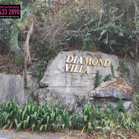 Diamond Villa Condominium, TIME, Maxis, Unifi