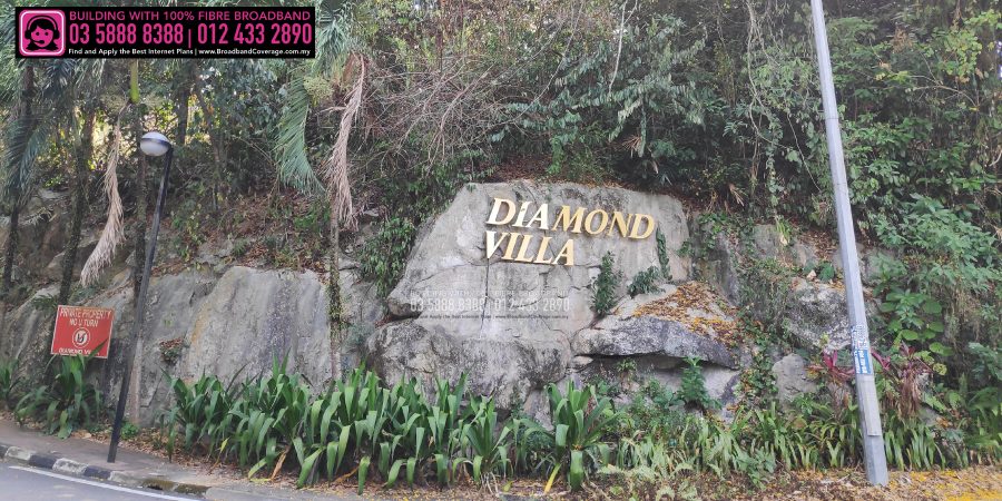 Diamond Villa Penang Diamond Villa Condominium, TIME, Maxis, Unifi