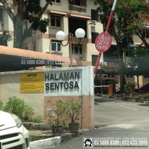 Halaman Sentosa Apartment, TIME, Maxis, Unifi