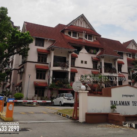Halaman Teratai Apartment, TIME, Maxis, Unifi