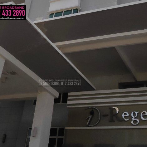 I-Regency Condominium, TIME, Maxis, Unifi