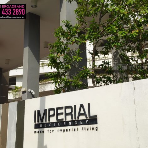 Imperial Residences Condominium, TIME, Maxis, Unifi