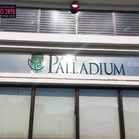 Palm Palladium Condo, TIME, Maxis, Unifi