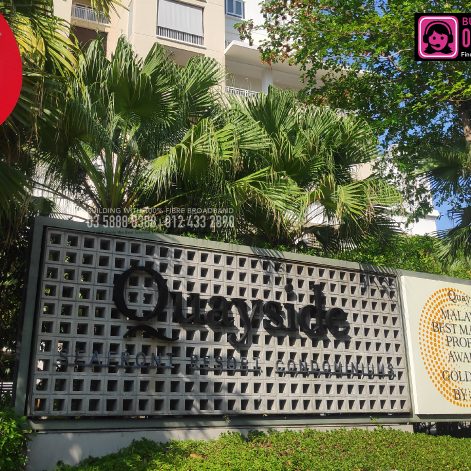 Quayside Condominium, TIME, Maxis, Unifi