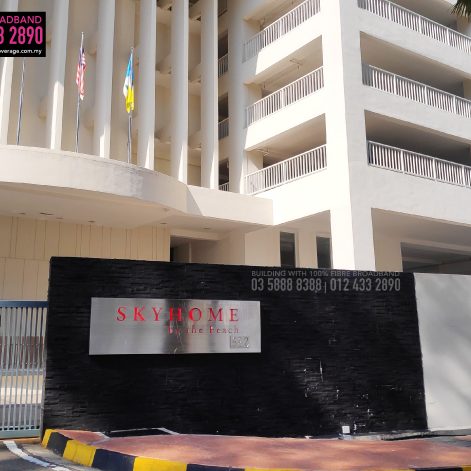 Skyhome Condominium, TIME, Maxis, Unifi