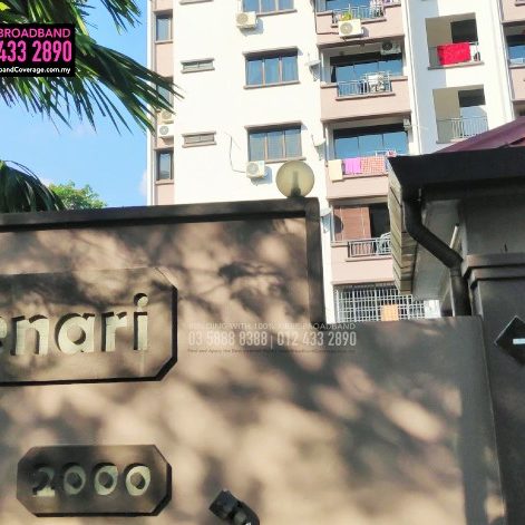 Sri Kenari Condo, TIME, Maxis, Unifi