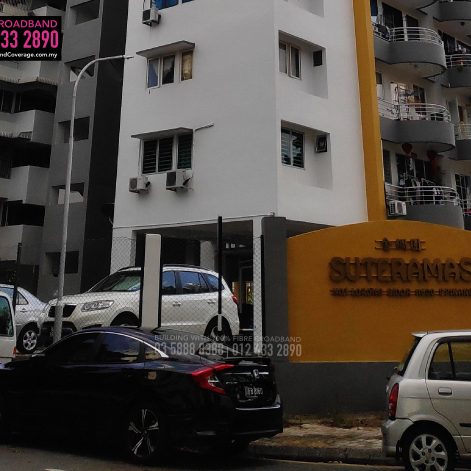 Suteramas Condo, TIME, Maxis, Unifi