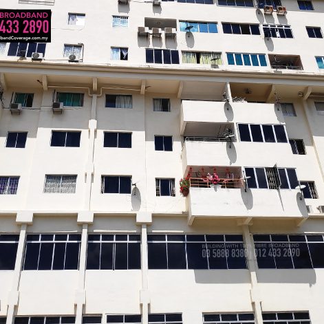 Taman Bukit Bendera Apartment, TIME, Maxis, Unifi