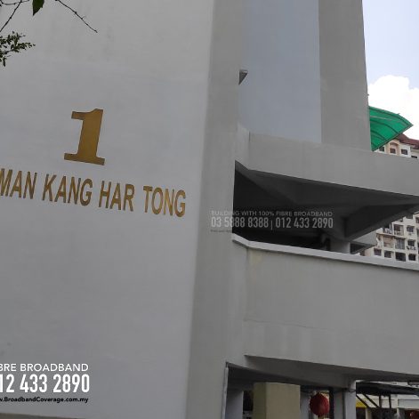 Taman Kang Har Tong Apartment, TIME, Maxis, Unifi